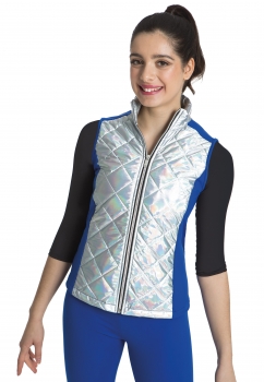 Steppjacke royal/silber